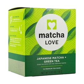 日本ITO EN伊藤園 抹茶之愛 抹茶綠茶茶包 10包入 18g【0糖0添加】