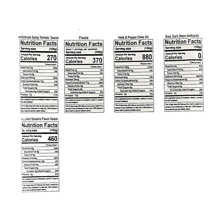 空刻 川香麻辣番茄肉酱风味烩意大利面 238g 11