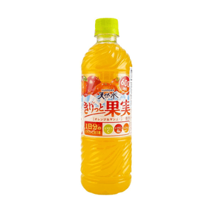 Jus de fruits naturel orange et mangue 20,29 fl oz 【15% de jus de fruits】【Contient des multivitamines】
