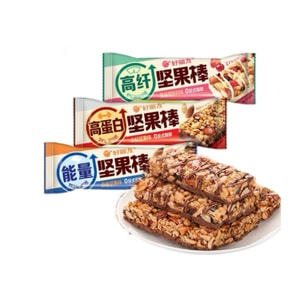 Energy Nut and Grain Bar; Whole Grain Cookie Snack; Meal Replacement; Original Flavor; Caramel; Cranberry; 30*6