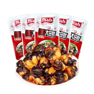 湘山红 麻辣螺肉零食15g*5包香辣味即食螺丝肉泥螺食品小吃