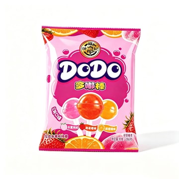 Authentic Fruit Flavored Lollipop 266g Casual Snack Hard Candy