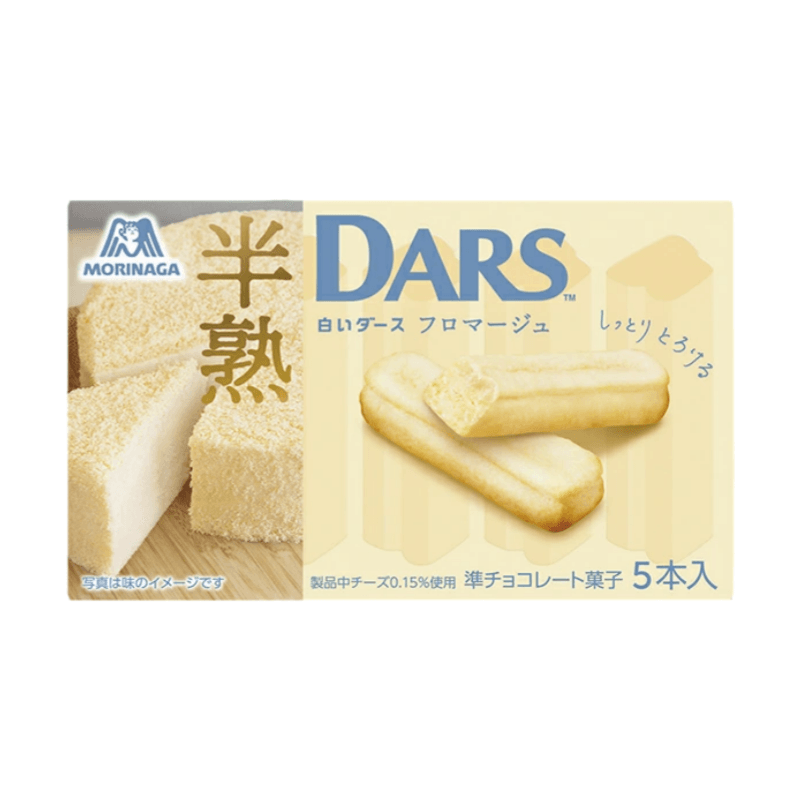 【日本直邮】 日本 MORINAGA 森永 半熟 芝士蛋糕巧克力白饼干 5支装