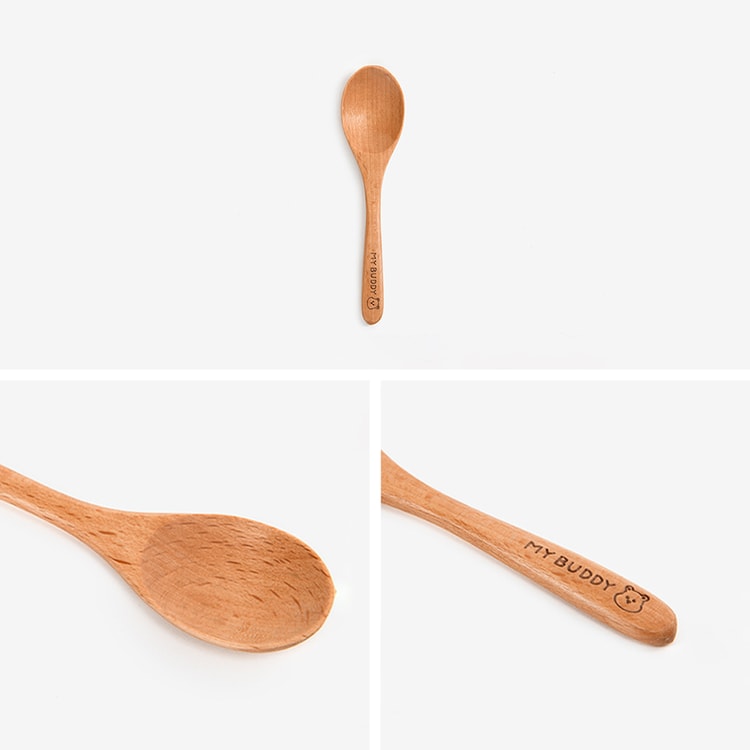 Dailylike Cereal Glass Mug &Spoon Set 475ml - Yami.com