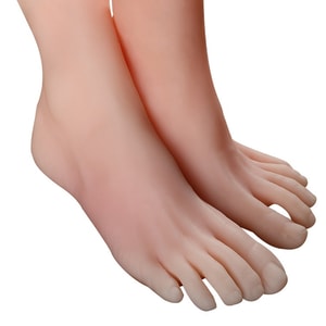 Hashimoto Arina real replica silicone feet jade feet a pair of male masturbators adult toys sex toys
