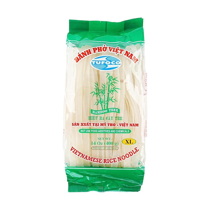 Bamboo Tree Rice Noodle Extra Large 10mm,14.1 oz
