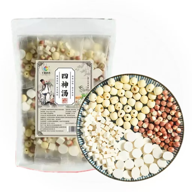 千韵花香 悠茗花草 四神汤 祛湿补气茶 严选食材 科学配比 健脾祛湿 10g*15包 3