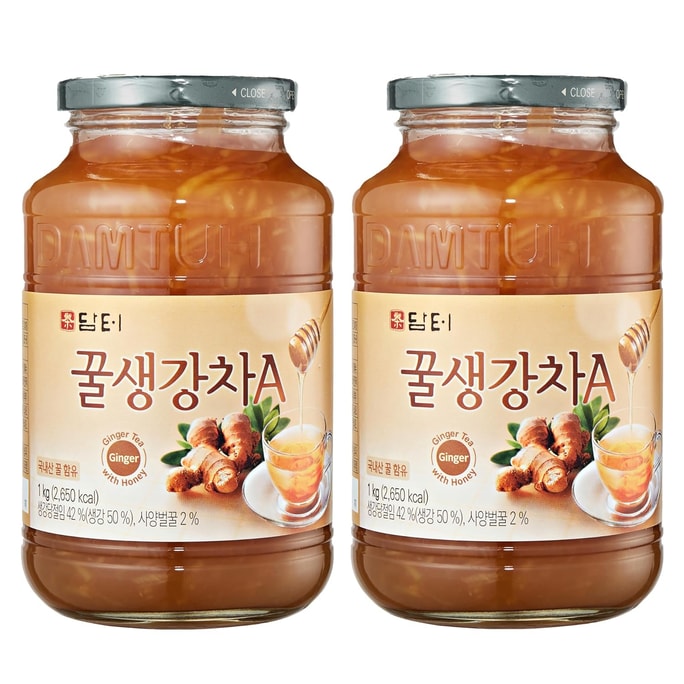 Traditional Korean Tea Ginger Tea with Honey 1kg x 2