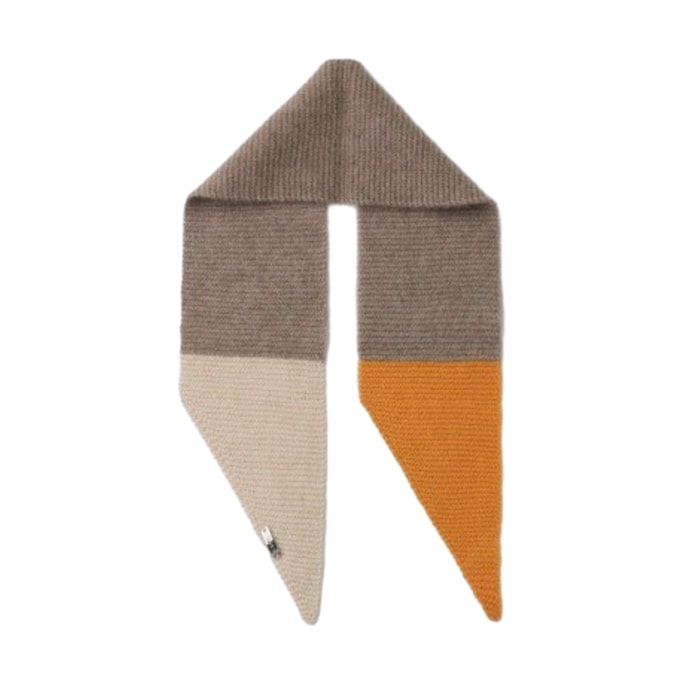 韓国製 Kproduct4u 100% カシミヤ マフラー (3色) ゴールド