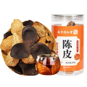 Traditional method of making tangerine peel for health preservation: 50g 1 can of traditional Chinese medicinal herb Hu