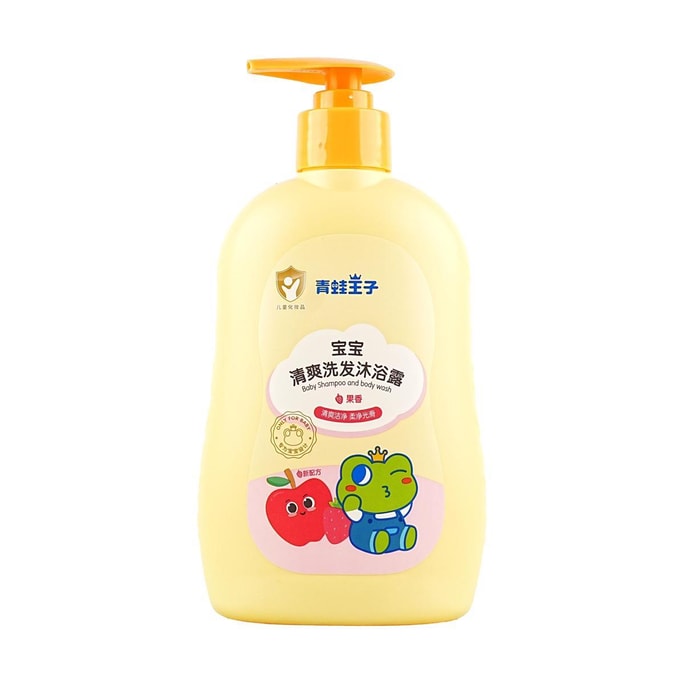 Frog Prince Baby Refreshing Shampoo and Body Wash 2-in-1 Fruit Scent 320ml