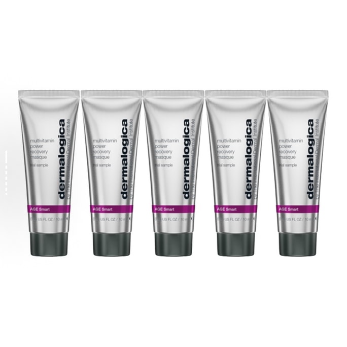Multivitamin Power Recovery Mask (10ml×5) - Brightening & Revitalizing Treatment