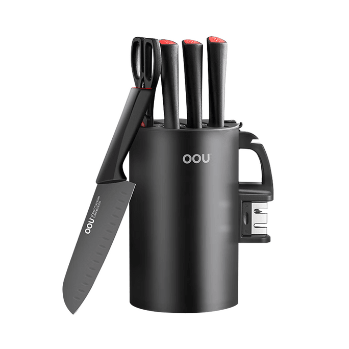 Kitchen Household Knife Set Sharp and Durable Seven Piece Set