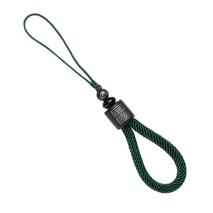 [중국 직송] 목수 핸드메이드 휴대폰 끈 짧은 분실 방지 손으로 짠 백단향 링 로프 녹색 20cm * 1