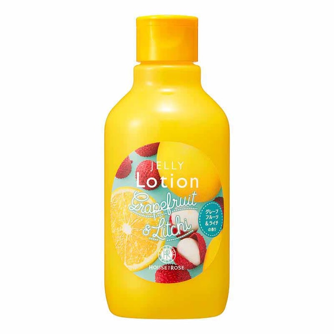 【日本直邮】 日本 HOUSE OF ROSE oh baby 葡萄柚荔枝身体乳啫喱 200ml