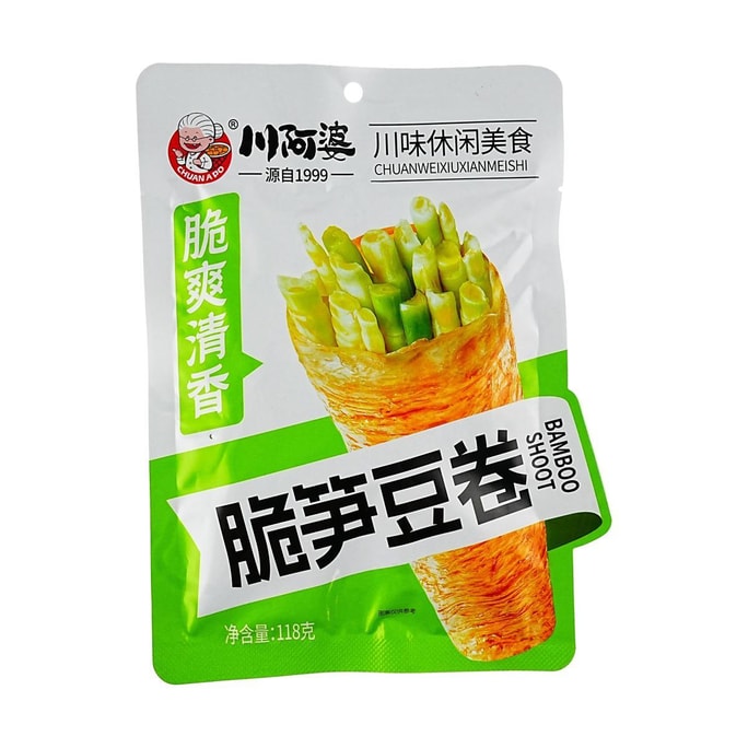川阿婆 脆笋豆卷 118g