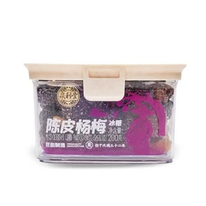 취안리탕 귤껍질과 산딸기 얼음설탕 200g 병조림 과일, 건과일, 신선한 귤껍질과 산딸기 스낵