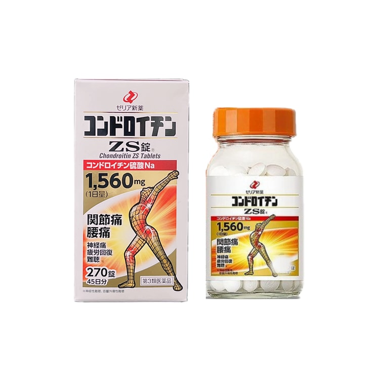 ZERIA new drug ZS maintains bone health chondroitin 270 capsules Yami