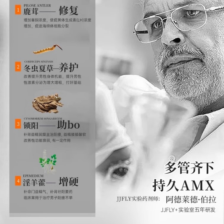 【中国直送】JJFLY メンズ増大クリーム メンズ スポンジボディ 荒れや硬直の修復 再生クリーム ペニス 永久用品 射精なし 長期遅延 成長と増大 30ml 4