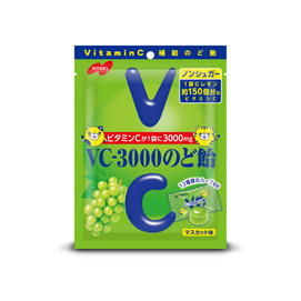 VC-3000 Series Throat Drops Muscat Grape Flavor 90g