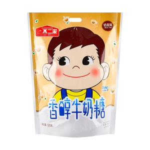 大陆版FUJIYA不二家 香醇牛奶糖 奶茶味 120g
