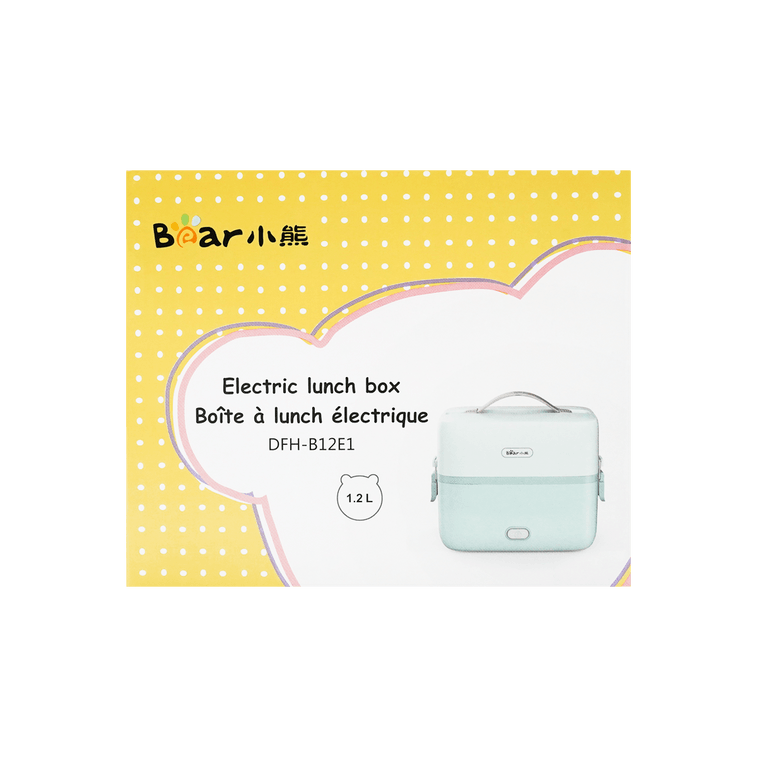 Portable Electric Heating Lunch Box / Bento Box 1.2L 6