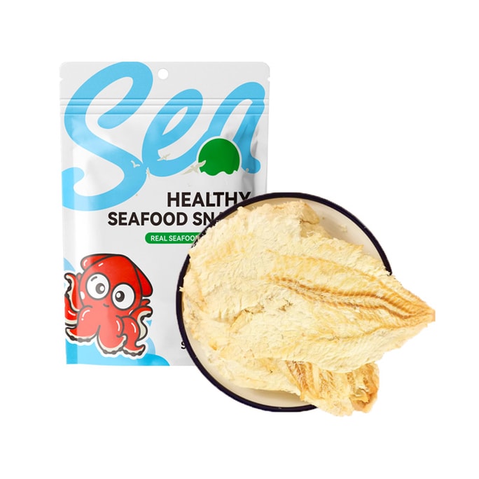 Instant grilled fish fillet Seafood snack codfish Low fat High protein Casual snack Dalian specialty 200g