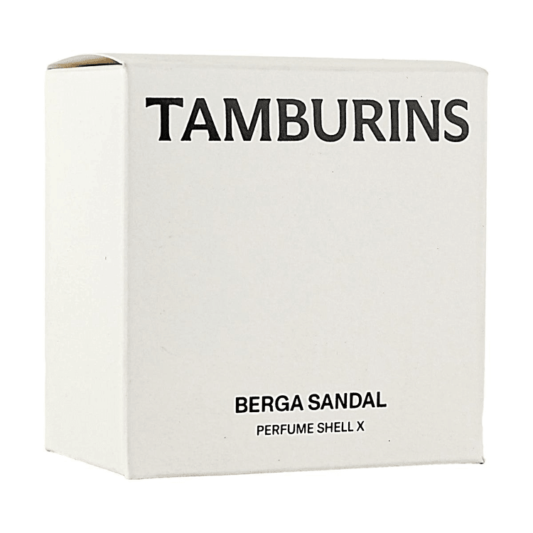 TAMBURINS Shell Fragrance Hand Cream, 1.01 fl oz #BERGA SANDAL