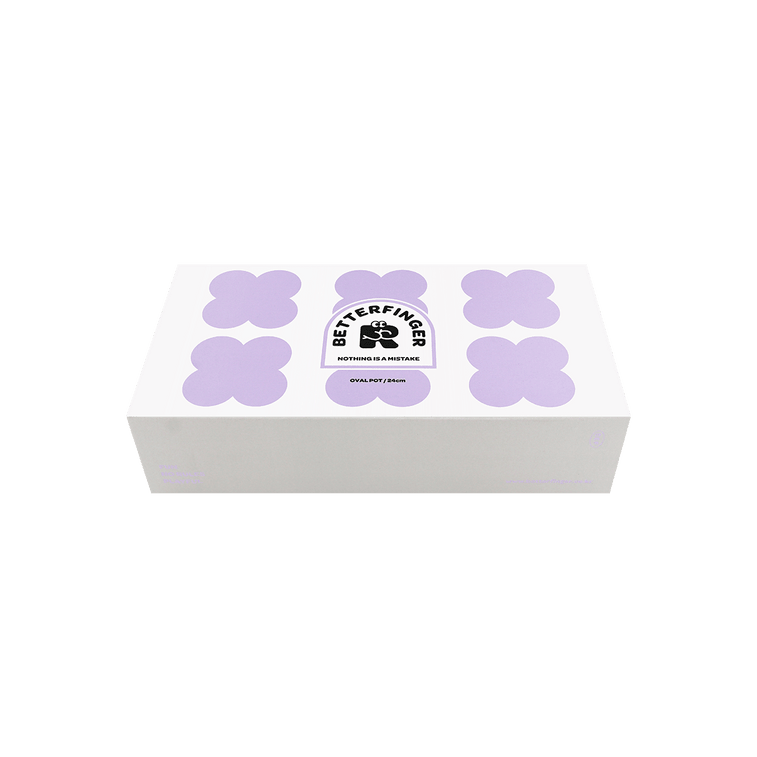 BETTER FINGER Cast Aluminum Low Oval Casserole Pot Stockpot with Lid Yellow 10" 15