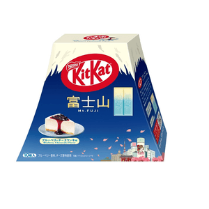 KIT KAT Fuji Limited Edition Blueberry Cheesecake Flavor White Chocolate Wafer 10 Pieces