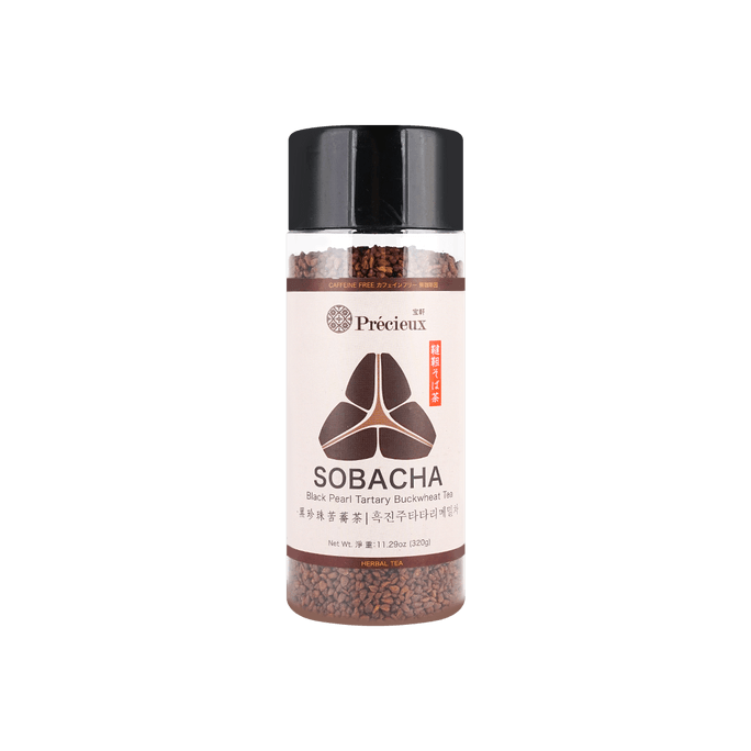 Sobacha - Black Pearl Tartary Buckwheat Tea, 11.28oz
