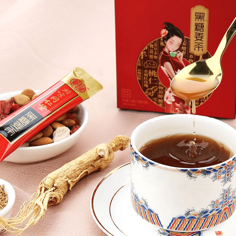 北京同仁堂 兴安保健 佛莲参黑糖姜茶 10g*10袋入 5