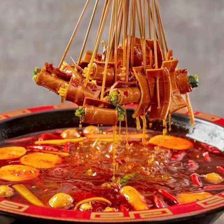 Sichuan Specialty Beef-Peeled Dried Tofu BBQ Skewers, Marinated Tofu 250g, Five-Spice Marinated Flavor, Suitable For Cold Dishes, Stir-Fry, Hot Pot, And BBQ Ingredients 6