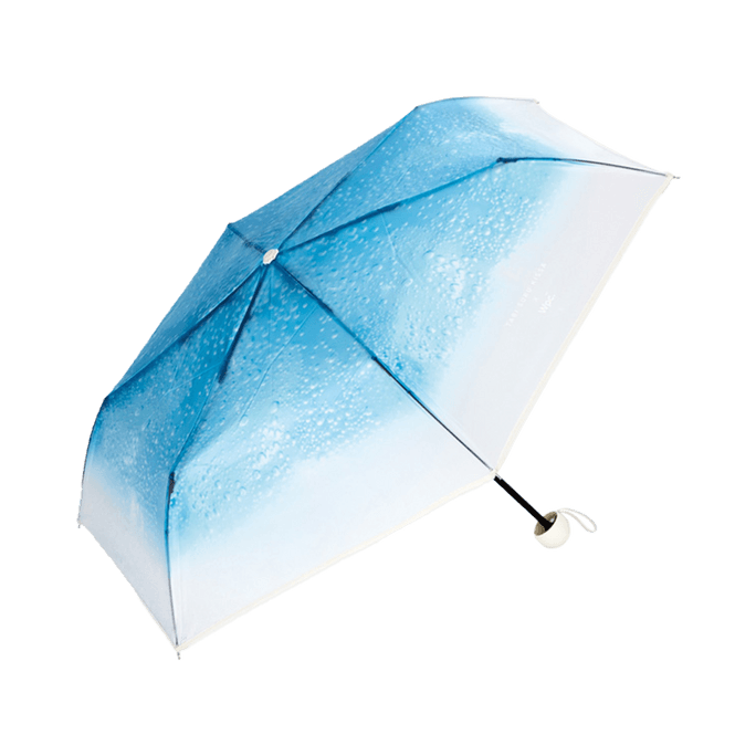 w.p.c||透明感冰激凌苏打水折叠雨伞||晴空 50cm 1把