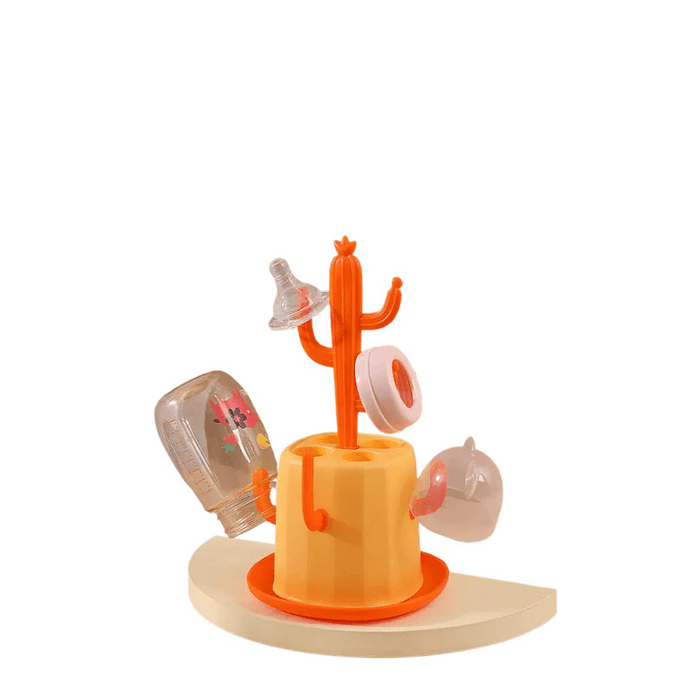 BabyElephant Cactus Baby Bottle Drain Shelf Orange 50g * 1 Pack