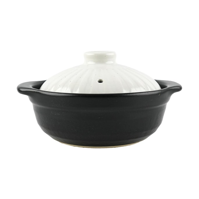 Clay Pot Donabe 21.3 x 18.4 x 11cm