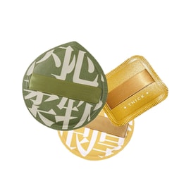 爾木 100分棉花糖粉撲3件組合(XL*2+L*1) 送收納盒*2