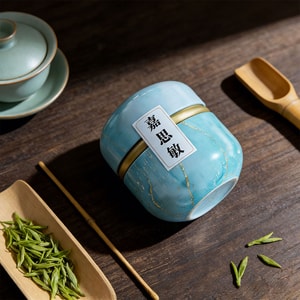 Small Jar Tea - Lemongrass, Lime, Passion Fruit - Appetizer and Digestive Aid - Whitening and Cough Relief - Vitamin C Supplement 10 Pack/Can