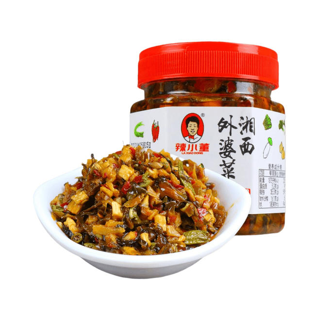 Xiangxi Grandma’s Style” Chopped Vegetable Medley - Savory Hunan Preserve 280g