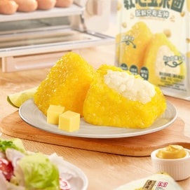 五芳斋 软心玉米团 10枚入 1000g 【早餐代餐饭团】【配料干净】【色泽金黄 糯性十足】【山姆爆款营养早餐】【亚米独家】