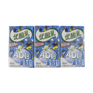 Youngfun Dairy Drink,Ad Calcium,8.75 fl oz*6pc