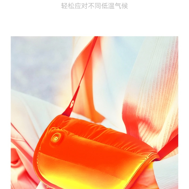 【中国直邮】 OLAYKS 【首创新品】暖暖包石墨烯暖手袋充电式热水袋女生礼物 大地色 一个装