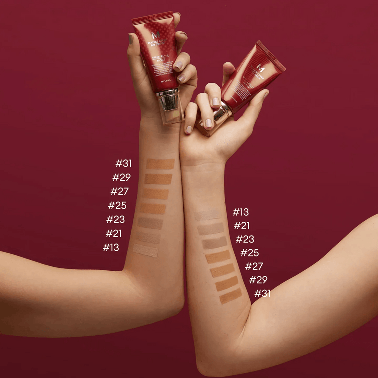 韩国 MISSHA 谜尚 完美遮瑕霜 50毫升 27号蜂蜜米色 4