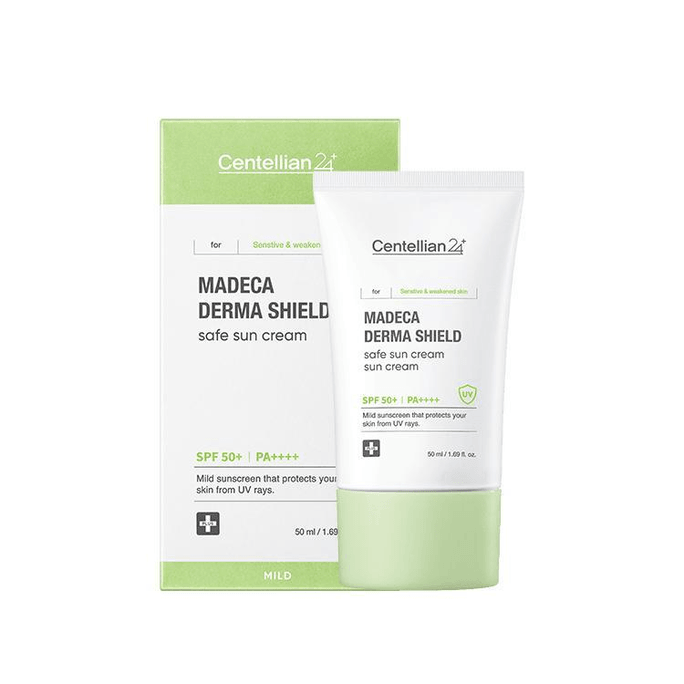 【韩国直邮】 韩国 森特莲 Madeca 清爽护肤防晒霜 保湿补水舒缓高倍防护SPF50+PA+++ 50毫升