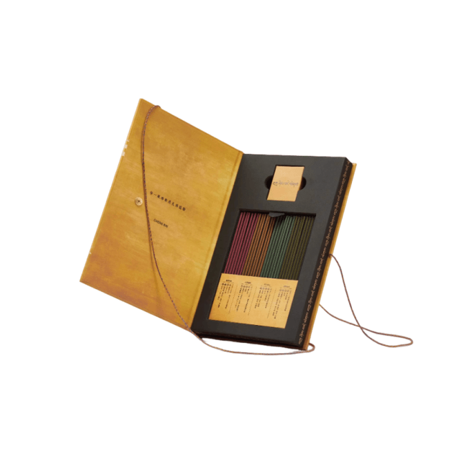 Intangible Cultural Heritage Tibetan Incense Tashi Delek Four Flavors Stick Incense Aromatherapy Gift Box Birthday & Souvenir Gift 28 Sticks/Box