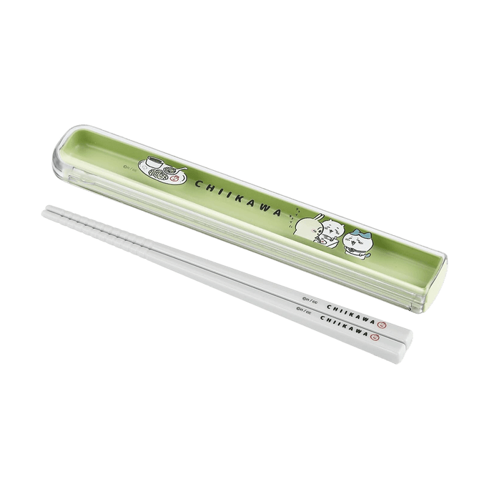 CHIIKAWA Snap-on Portable Chopsticks Set 17.5×2.7×1.5cm 16.5cm