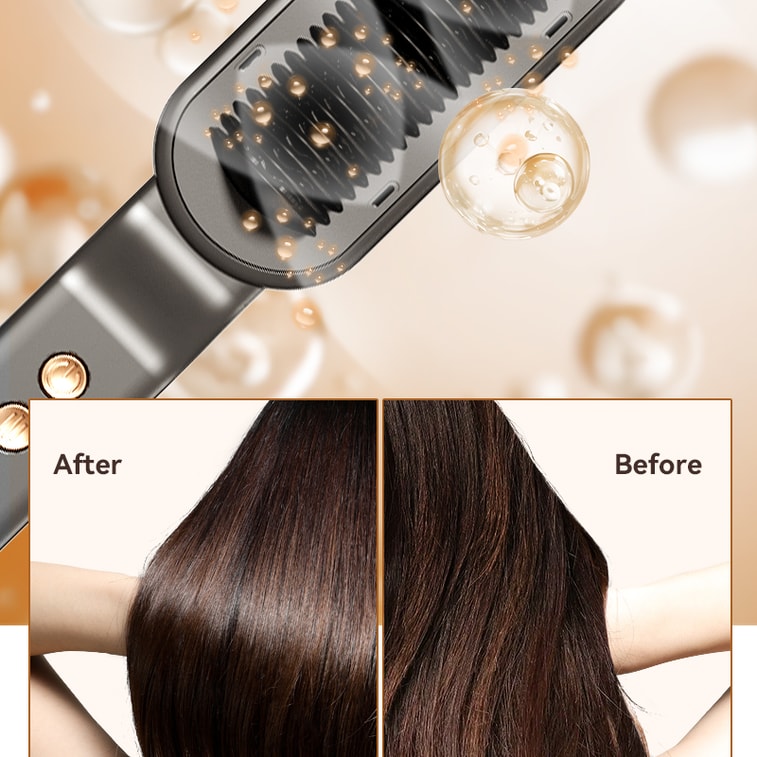 金稻 直发梳 热平衡科技 直发沙发 自然卷 负离子不伤发 蓬松持久定型 KD373 1台 4