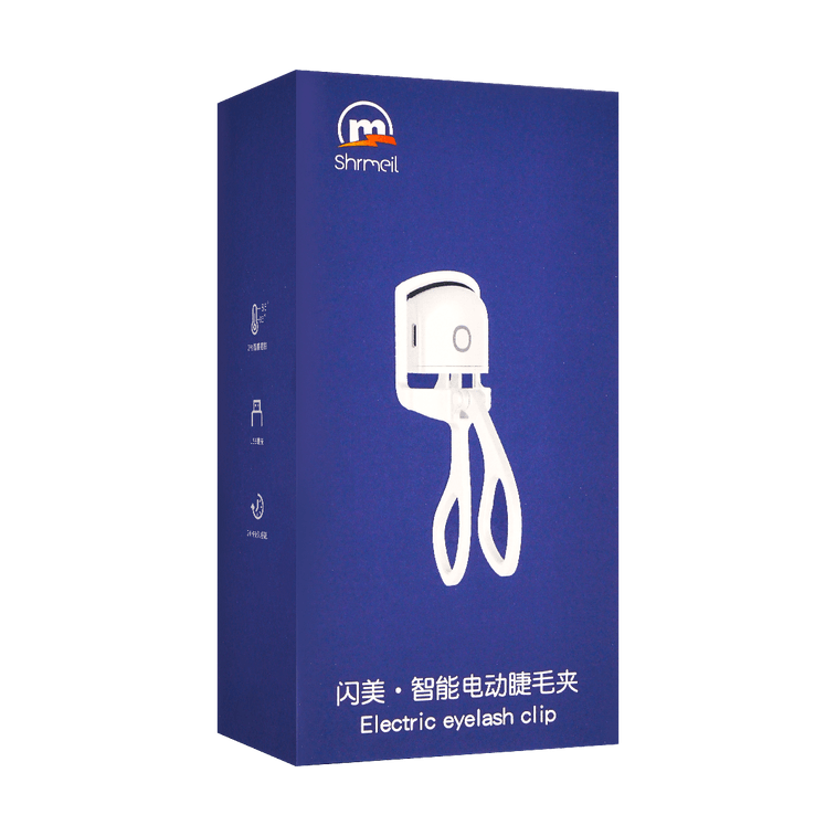 SHRMEIL闪美 智能加热电动睫毛夹 电热烫睫毛持久卷翘神器 雪山白【易梦玲同款】 4