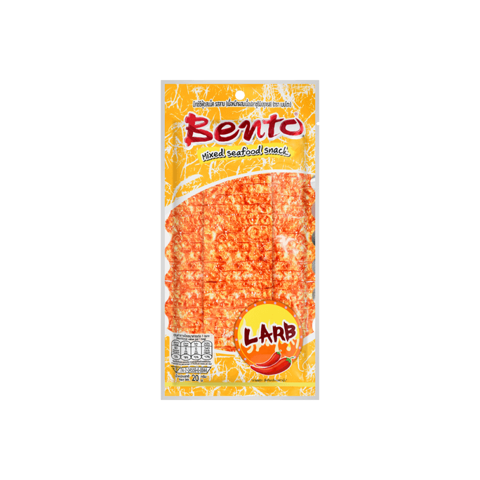 태국식 라브 맛 구운 오징어 슬라이스 0.7온스