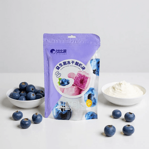 比比赞 益生菌冻干酸奶块 蓝莓味 40g
